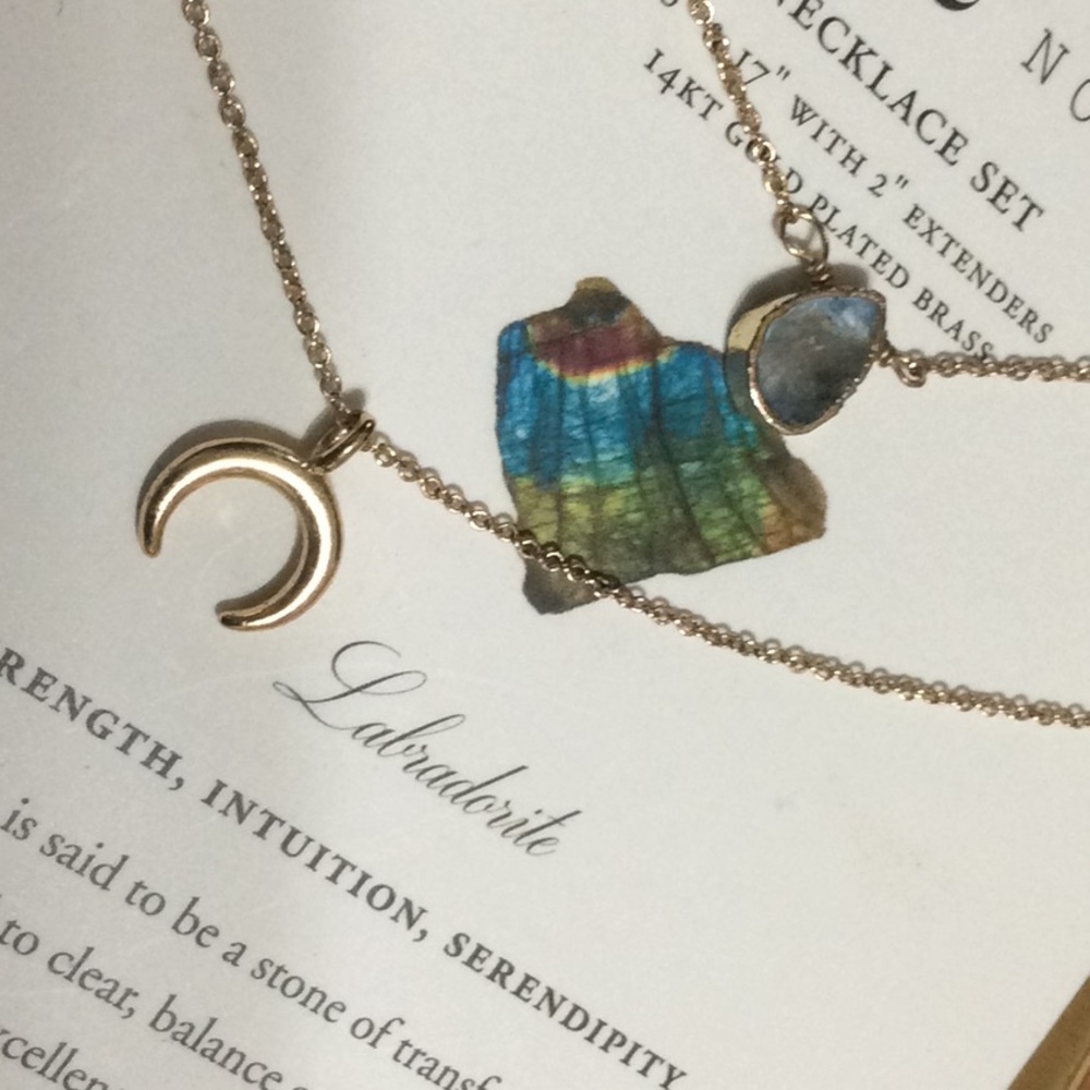 Luna Norte 2 piece Necklace Set - Picture 5 of 6